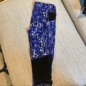 Athleta cropped running leggings